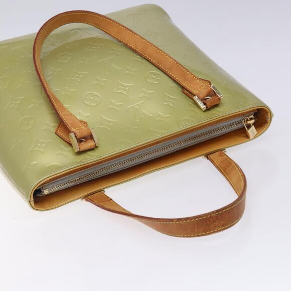 LOUIS VUITTON Monogram Vernis Houston Hand Bag Gris M91053 - Picture 6 of 16